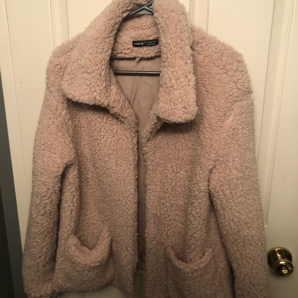 Cozy teddy coat! 🧸 🤎